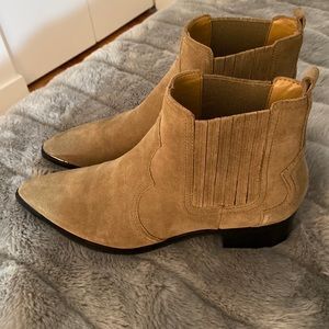 Mark Fisher Suede Western style boot- size 9 - worn once. Excellent like new